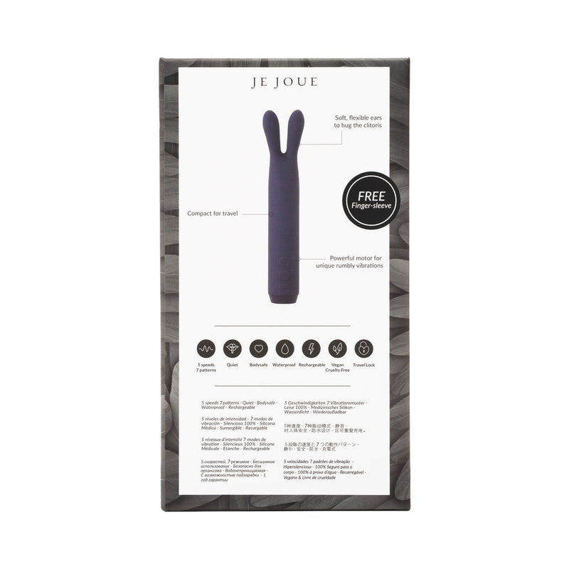 Je Joue Rabbit Bullet Purple