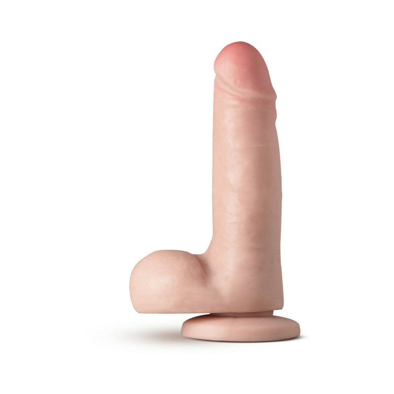 Loverboy K Pop Star Realistic 7.25 in. Dildo with Balls Beige