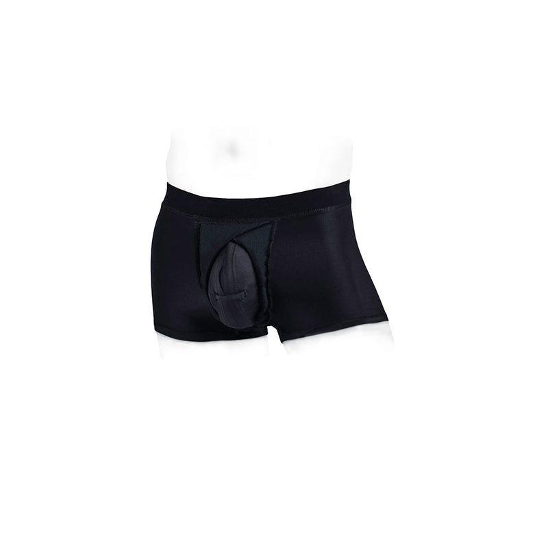 SpareParts Pete Trunks Nylon Packing Underwear Black Size L