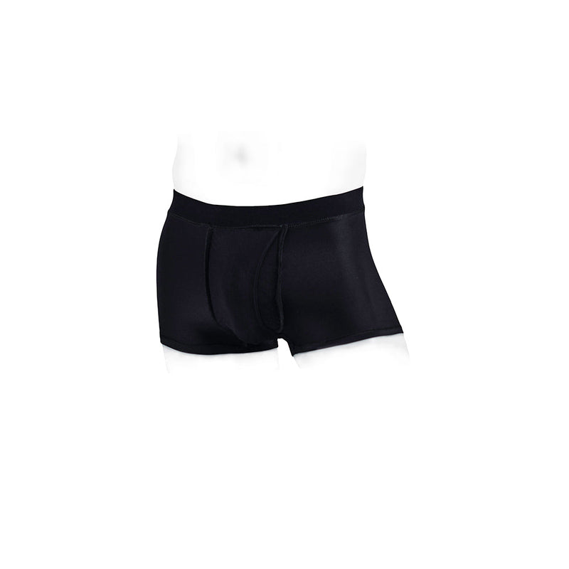 SpareParts Pete Trunks Nylon Packing Underwear Black Size L