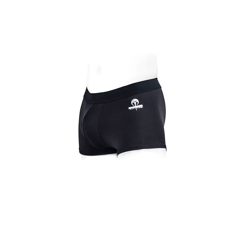 SpareParts Pete Trunks Nylon Packing Underwear Black Size 2XL