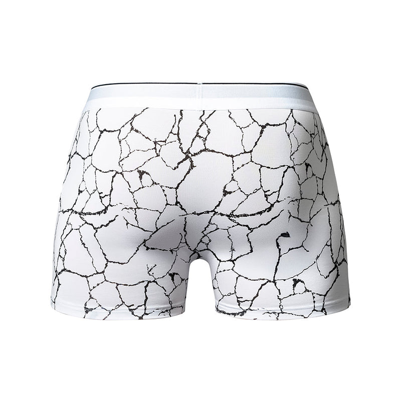 Male Power Soo Cumfy Boxer Brief Black/White XL