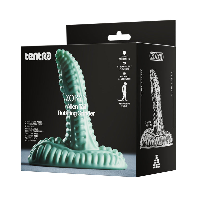 Tentra Zoryn Alien Tail Rotating Grinder Green