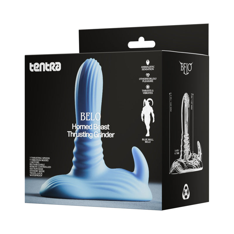 Tentra Belo Horned Beast Thrusting Grinder Blue